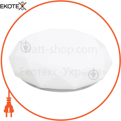 EUROLAMP LED Світильник накладний матовий фігурний DIAMOND 24W 3000K (5), Eurolamp, LED-NLP-24/3(F)