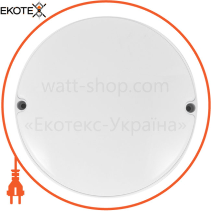 EUROLAMP LED Світильник круглий накладний ЖКХ з датчиком руху G9 20W 5000K (28)