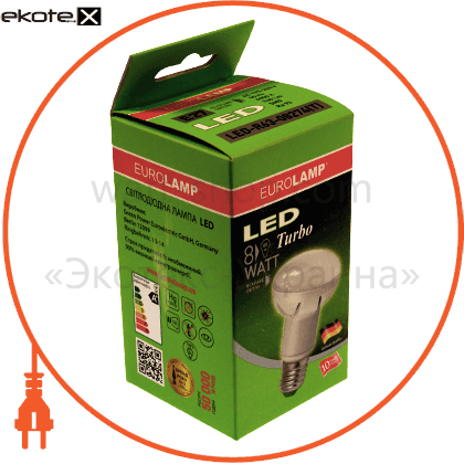 Eurolamp LED-R63-08274(T) eurolamp led лампа turbo r63 8w e27 4000k (50)