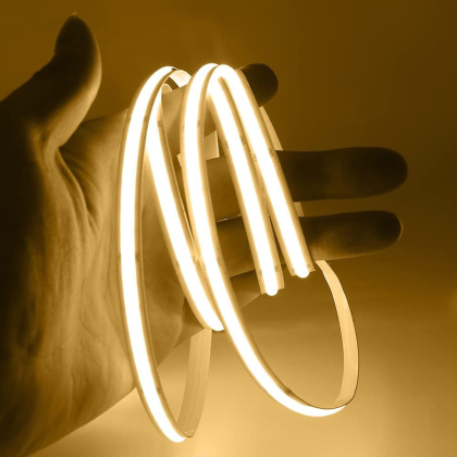 LED Стрічка COB EUROLAMP 320 діодів-5м-24V-3000K, Eurolamp, LED/ROLL-5m/3000K(320)