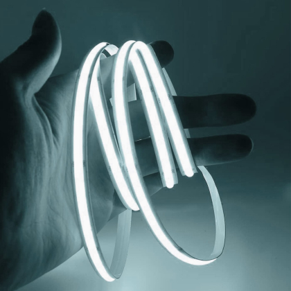 LED Стрічка COB EUROLAMP 320 діодів-5м-24V-4000K, Eurolamp, LED/ROLL-5m/4000K(320)