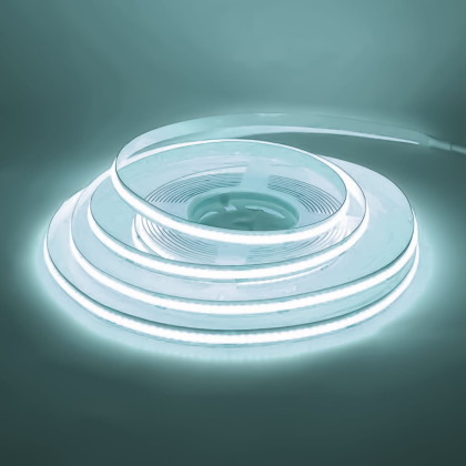 LED Стрічка COB EUROLAMP 320 діодів-5м-24V-6500K, Eurolamp, LED/ROLL-5m/6500K(320)