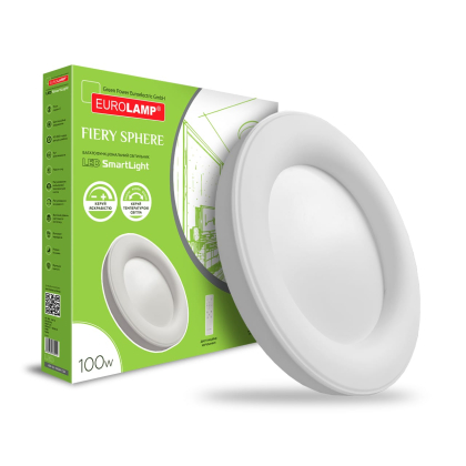 LED Світильник з пультом керування Fiery Sphere 100W-3000-6500K EUROLAMP, Eurolamp, LED-SL-100W-T38