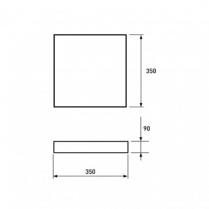 LED Світильник з пультом керування 50W-3000K-6500K EUROLAMP, Eurolamp, LED-SL-50W-T16