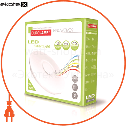 Eurolamp LED-SLM-24W eurolamp led светильник &quot;смарт лайт&quot; музыкальный 24w rgb (6)