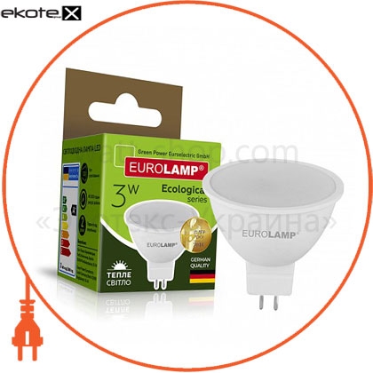 Eurolamp LED-SMD-03533(T)new led лампа mr16 3w gu5.3 3000k 220v eurolamp