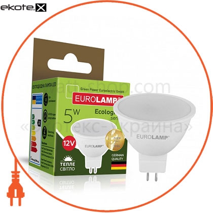Eurolamp LED-SMD-05533(T)new led лампа mr16 5w gu5.3 3000k 220v eurolamp