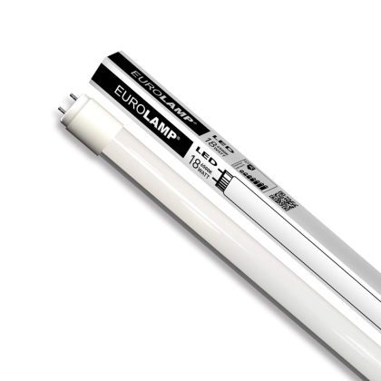 LED Лампа лінійна T8 nano EUROLAMP 18W-6500K, Eurolamp, LED-T8-18W/6500(nano)