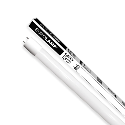 LED Лампа лінійна Т8 скло EUROLAMP 18W-6500K, Eurolamp, LED-T8-18W/6500(скло)