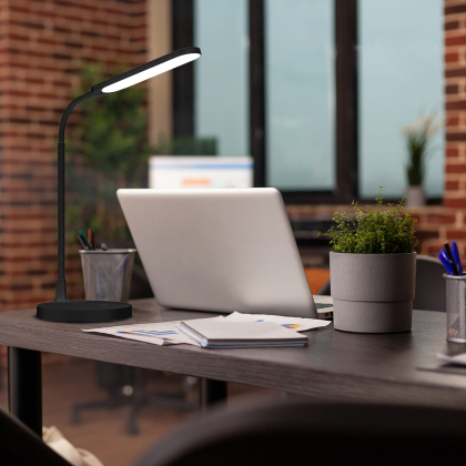 LED Світильник настільний USB+BATTERY 10W-4000K EUROLAMP, Eurolamp, LED-TLB-10W(black)