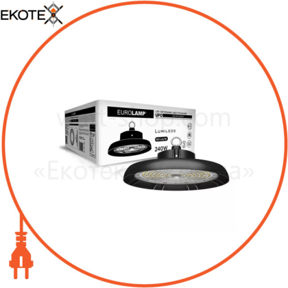 EUROLAMP LED Світильник індустріальний UFO IP65 240W 5000K (1)