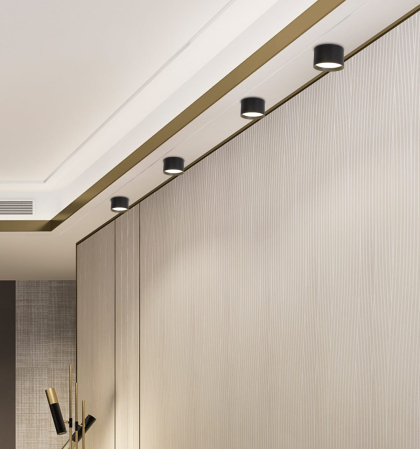 EUROLAMP LED Світильник точковий для ламп GX53 чорний N4, Eurolamp, LH-LED-GX53(black)N4