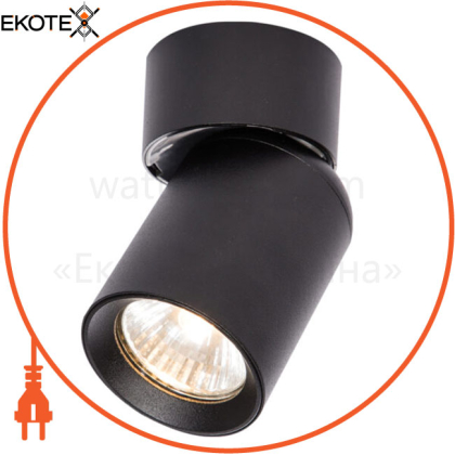 EUROLAMP LED Світильник спот для ламп 1*30Вт GU10 чорний