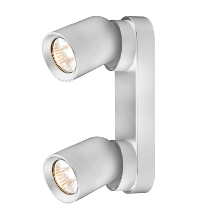 EUROLAMP Світильник спот для ламп 2*30Вт GU10 білий, Eurolamp, LH2-LED-GU10(white)new