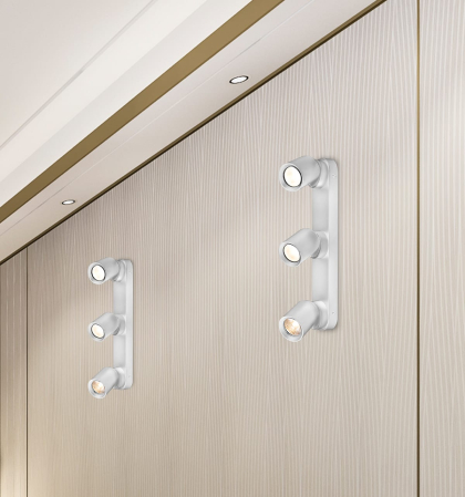 EUROLAMP Світильник спот для ламп 3*30Вт GU10 білий, Eurolamp, LH3-LED-GU10(white)new