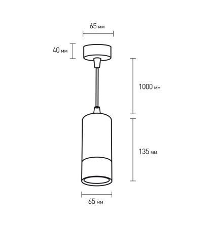 EUROLAMP Світильник трековий підвісний для ламп 1*30Вт GU10 чорний, Eurolamp, LHTW-LED-GU10(black)