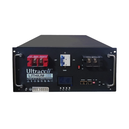 Ultracell LiFePO4 Акумулятор літій-залізо-фосфатний 51.2V 200Ah Grade A CAN PROTOCOL Steel Case, Ultracell, LIT200-12-CAN