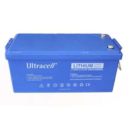 Ultracell LiFePO4 Акумулятор літій-залізо-фосфатний 12.8V 200Ah Grade A STANDARD, Ultracell, LIT200-12-STANDARD