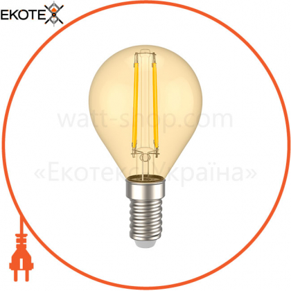 Лампа светодиодная G45 шар прозрачная 5Вт 230В 3000К E14 серия 360° IEK