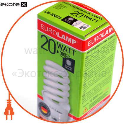 Eurolamp LN-20274 t2 spiral 20w 4100k e27