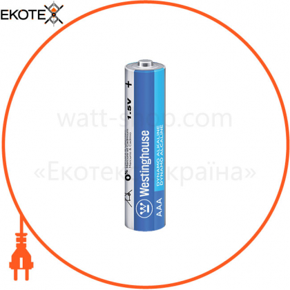 Щелочная батарейка Westinghouse Standard Alkaline AАA / LR03 4шт / уп shrink