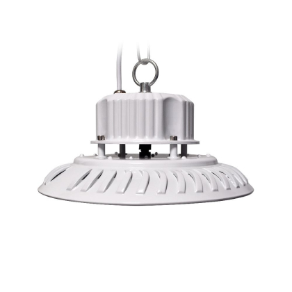 Підвісний промисловий світлодіодний світильник MAXUS ASSISTANCE HIGHBAY BASIC 50W 80Ra 5000K IP65 WH 01, Maxus, MAHB-050-850-BSC-D250-BA090-IP65
