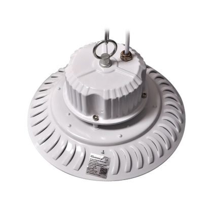Підвісний промисловий світлодіодний світильник MAXUS ASSISTANCE HIGHBAY BASIC 50W 80Ra 5000K IP65 WH 01, Maxus, MAHB-050-850-BSC-D250-BA090-IP65