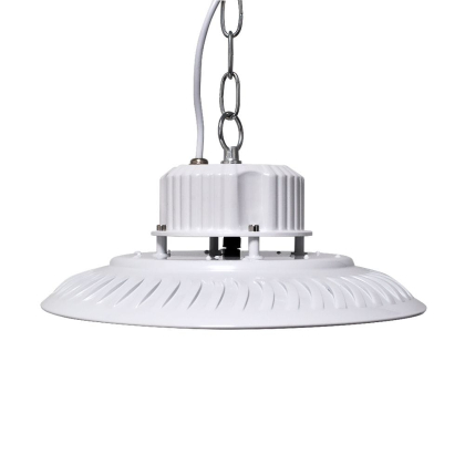 Підвісний промисловий світлодіодний світильник MAXUS ASSISTANCE HIGHBAY BASIC 100W 80Ra 5000K IP65 WH 01, Maxus, MAHB-100-850-BSC-D300-BA090-IP65