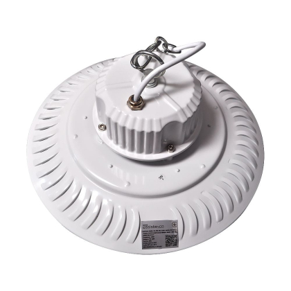 Підвісний промисловий світлодіодний світильник MAXUS ASSISTANCE HIGHBAY BASIC 100W 80Ra 5000K IP65 WH 01, Maxus, MAHB-100-850-BSC-D300-BA090-IP65