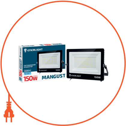 Прожектор ENERLIGHT MANGUST 150Вт 6500K, Enerlight, MANGUST150SMD80С
