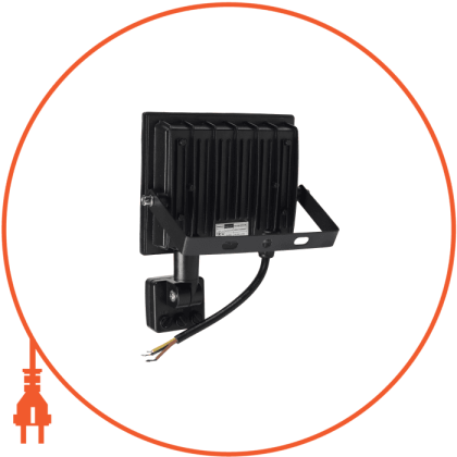 Прожектор світлодіодний ENERLIGHT MANGUST 50Вт 6500K з датчиком, Enerlight, MANGUST50SMD80СS