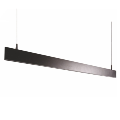 Світильник лінійний Maxus assistance Line Slim Pro 30W 80Ra 4000 900mm 140B Down IP20 Black linkable, Maxus, MASL-30-84-09DCL-BL