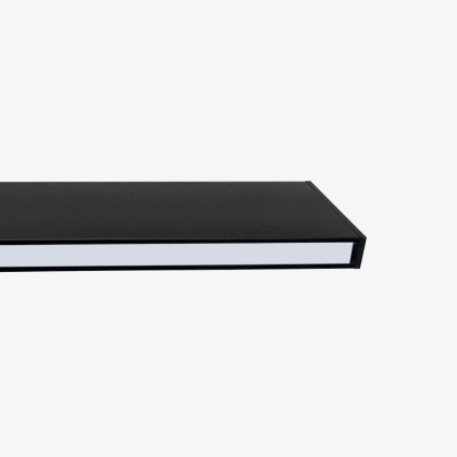 Світильник лінійний Maxus assistance Line Slim Pro 40W 80Ra 3000K 1200mm PJ140B UpDown IP20 Black linkable, Maxus, MASL-40-83-12UDWL-BL