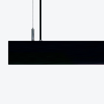 Світильник лінійний Maxus assistance Line Slim Pro 40W 80Ra 3000K 1200mm PJ140B UpDown IP20 Black linkable, Maxus, MASL-40-83-12UDWL-BL