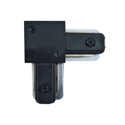 Конектор Maxus assistance Track Accessories L-connector 1Phase Black, Maxus, MATA-LC-1P-B