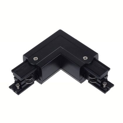 Конектор Maxus assistance Track Accessories L-connector L 3Phase Black, Maxus, MATA-LCL-3P-B