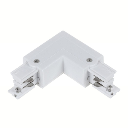 Конектор Maxus assistance Track Accessories L-connector L 3Phase White, Maxus, MATA-LCL-3P-W
