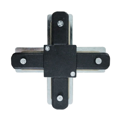 Конектор Maxus assistance Track Accessories X-connector 1Phase Black, Maxus, MATA-XC-1P-B