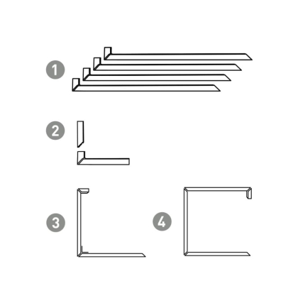 Світильник світлодіодний MAXUS LED FRAME LIGHT 595x595 48W 5000K, Maxus, MAX-FRM-48W-5K