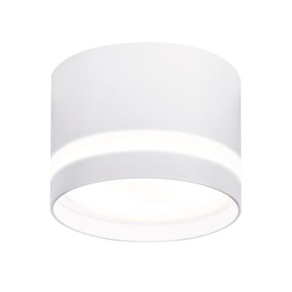 Світильник точковий накладний-врізний без лампи MAXUS Downlight Base GX53 White 2in1, Maxus, MAX-GX53-WH