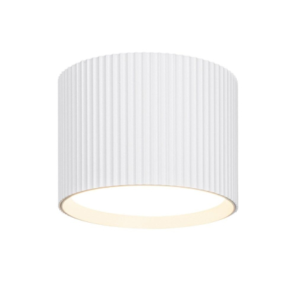 Світильник точковий накладний-врізний без лампи MAXUS Wave Downlight Base GX53 White 2in1, Maxus, MAX-W-GX53-WH