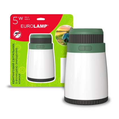 EUROLAMP Світильник кемпінговий для знищення комах 5W, Eurolamp, MK-5W(LIGHT)
