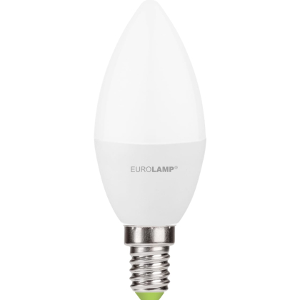 Промо-набір LED Лампи “Свічка” EUROLAMP 6W-E14-3000K “2+1”, Eurolamp, MLP-LED-CL-06143(3)