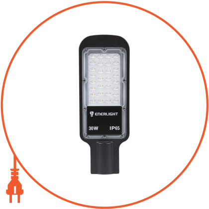 Світильник вуличний ENERLIGHT MOSTAR 30Вт 6500K, Enerlight, MOSTAR30SMD100C