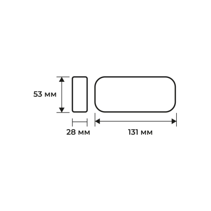 Блок живлення для світлодіодної стрічки 60W 12V 5A EUROLAMP, Eurolamp, PS-60W(12V)