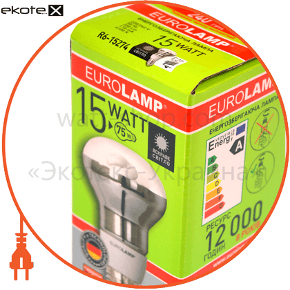 Eurolamp R6-15274 eurolamp клл r63 15w 4100k e27 (100)