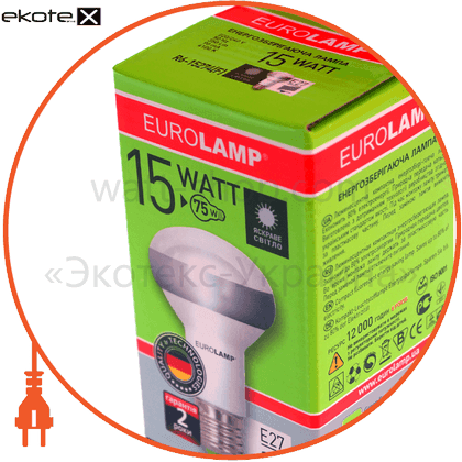 Eurolamp R6-15272(F) r63 15w 2700k e27 frosted
