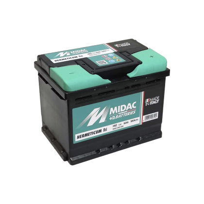 MIDAC Hermeticum Акумулятор автомобільний 12V 62Ah (-/+) ukr, Ultracell, S562.065.059