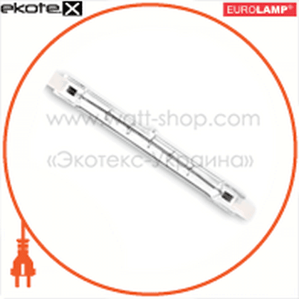 Eurolamp SG-15118 блистер по 3 лампы r7s 118mm 150w
