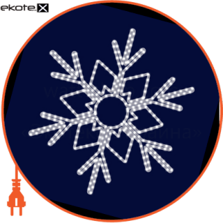 Люмьер SL013V1 световая конструкция снежинка, 1,3 * 1,15